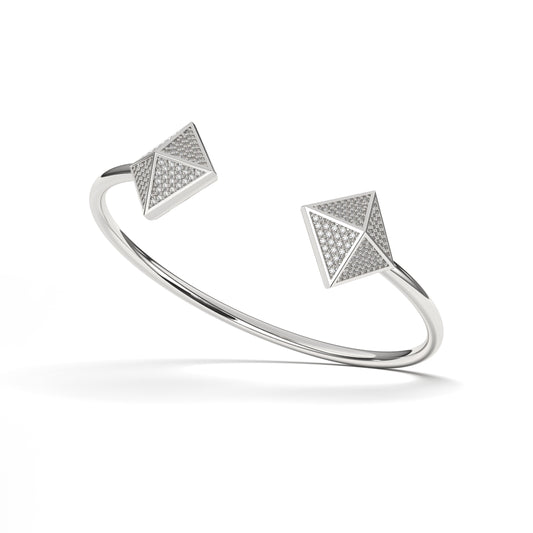 Pyramid Diamond Bracelet