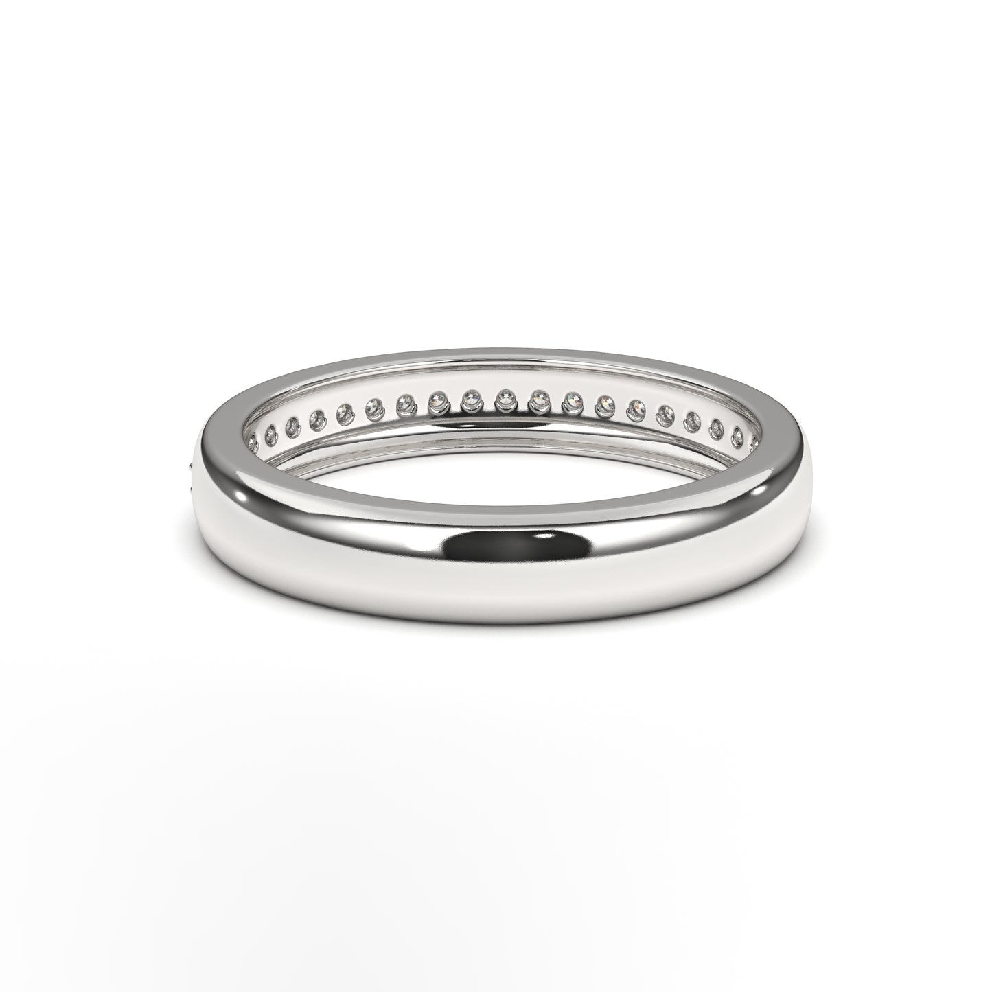 Madelyn Prong in Channel Eternity Diamond Band