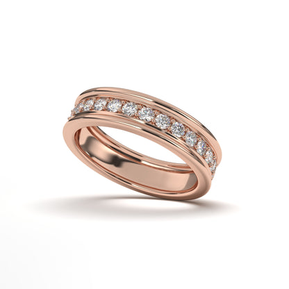 Kinsley Pave Elegant Diamond Band