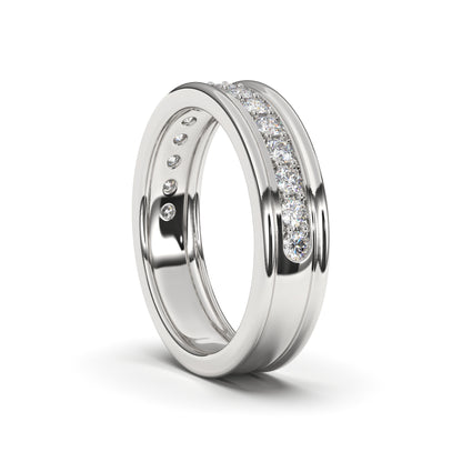 Kinsley Pave Elegant Diamond Band