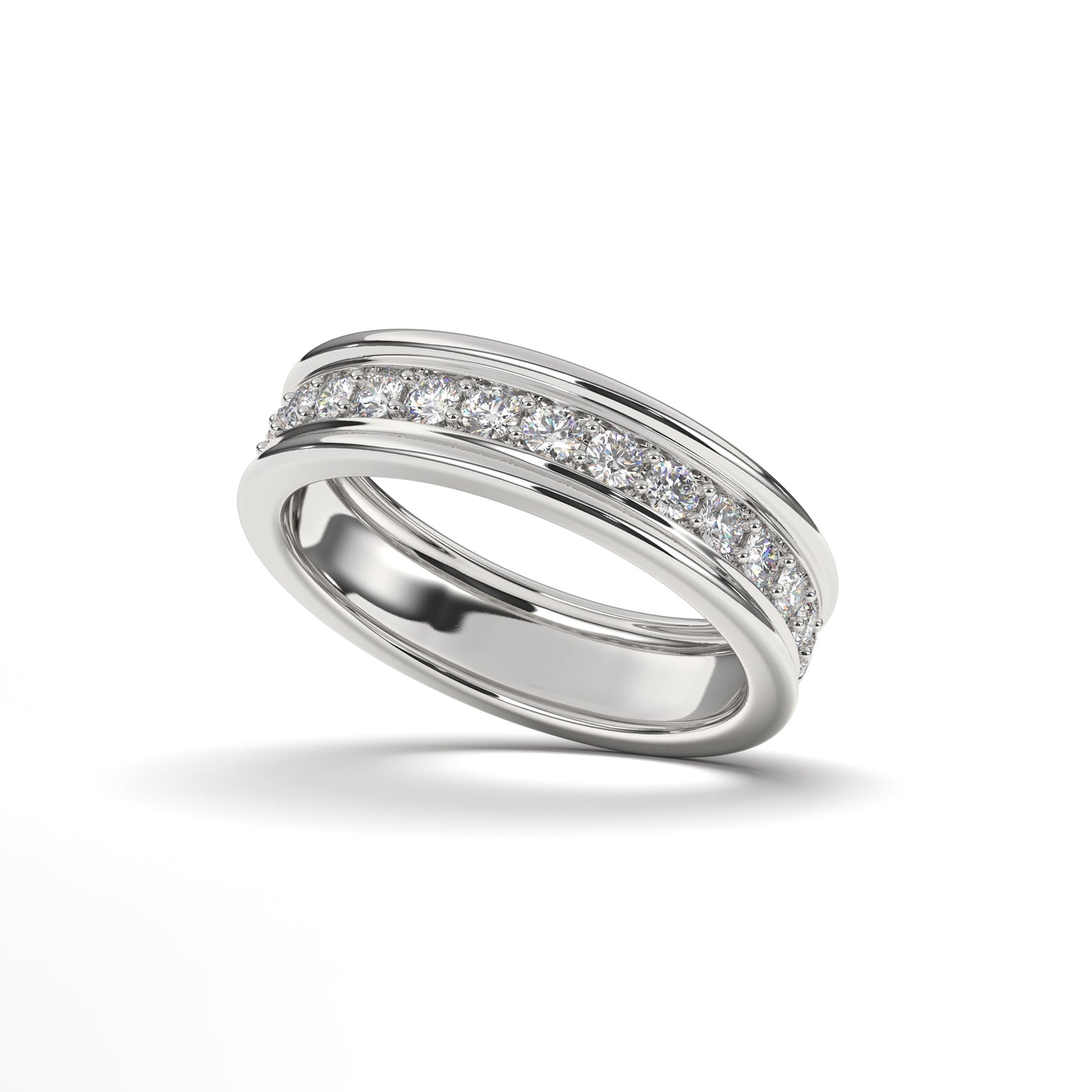 Kinsley Pave Elegant Diamond Band