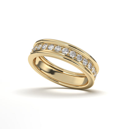 Kinsley Pave Elegant Diamond Band