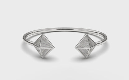 Pyramid Diamond Bracelet