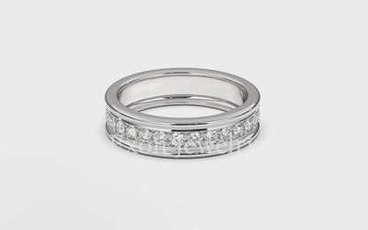 Kinsley Pave Elegant Diamond Band